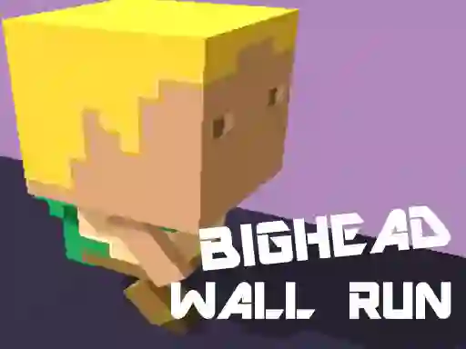 Spel Big Head Wall Run på nätet