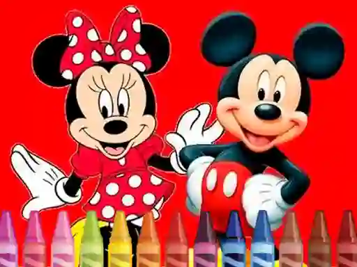 Spel Mickey Mouse Coloring på nätet