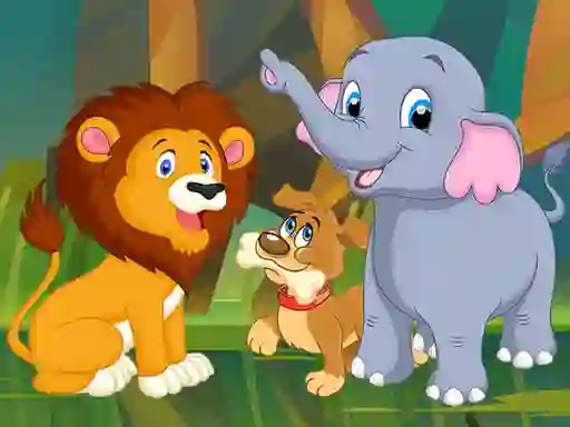 Spel Animal Puzzles på nätet