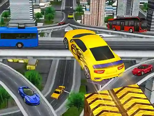 Spel Crazy Car Impossible Stunt Challenge Game på nätet