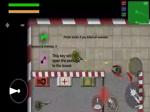 Spel Zombie War 2D på nätet