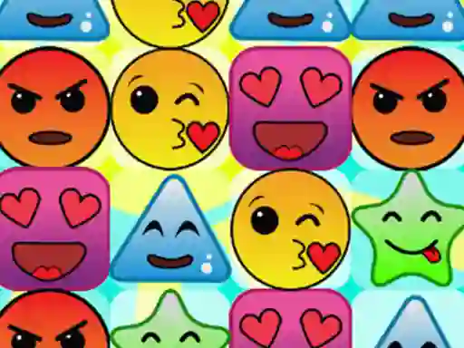 Spel Emoji Match 3 på nätet