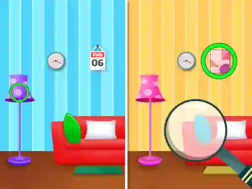 Spel Find The Difference på nätet