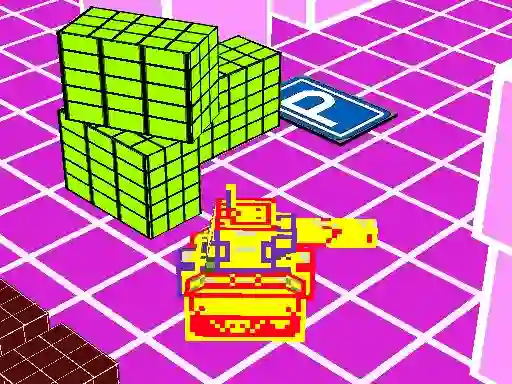 Spel Little Yellow Tank Adventure på nätet