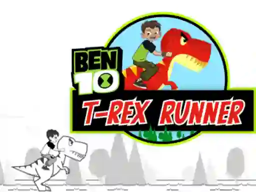 Spel Ben 10 T-Rex Runner på nätet