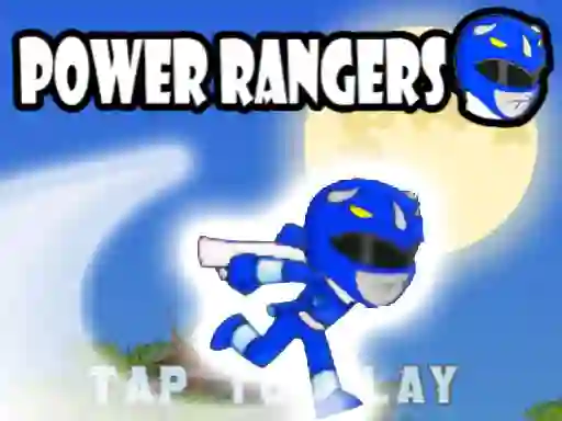 Spel Blue Ranger High Jump på nätet