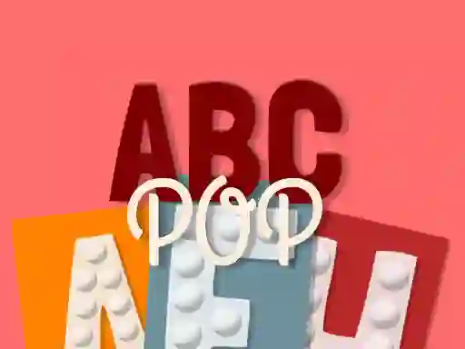 Spel ABC pop på nätet