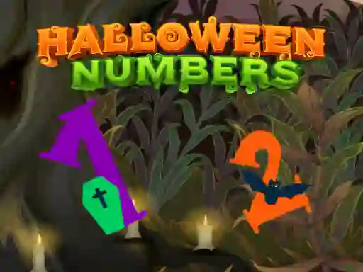 Spel Halloween Numbers på nätet