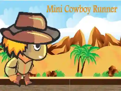 Spel Mini cowboy runner på nätet