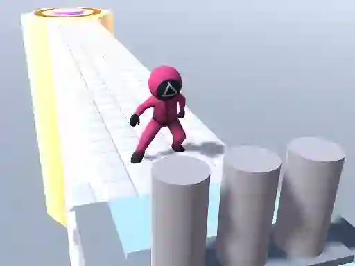Spel Squid Gamer Runner Obstacle på nätet