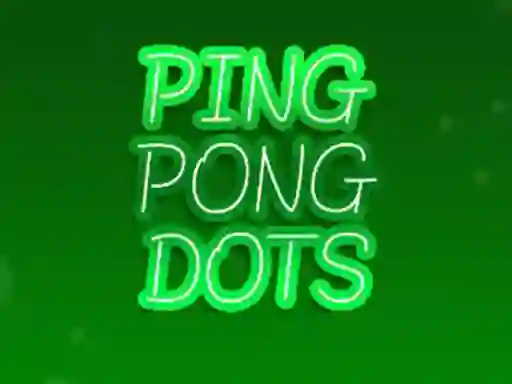 Spel Ping pong Dot på nätet