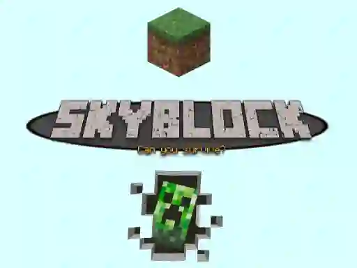 Spel SkyBlock på nätet