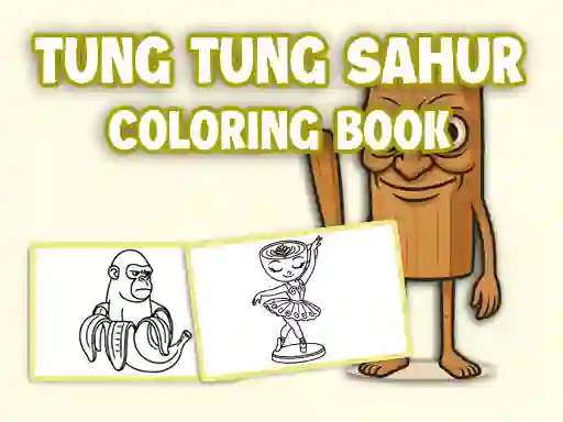 Spel Tung Tung Sahur Coloring Book på nätet