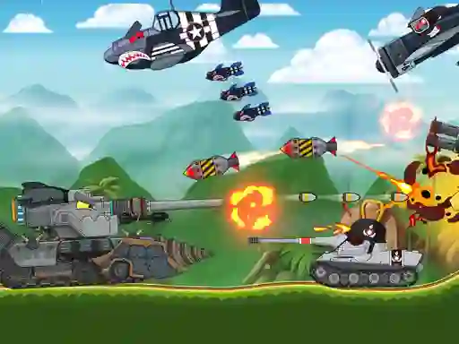Spel Tank Battle Tank War på nätet