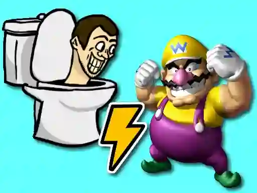 Spel Skibidi Toilet vs Wario på nätet