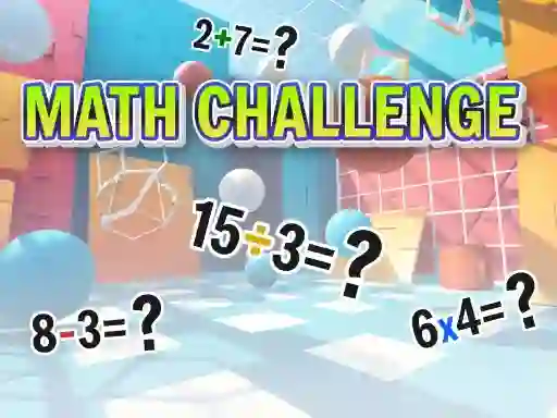 Spel Math challenge på nätet