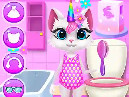 Spel Kitty Unicorn Daily Care på nätet