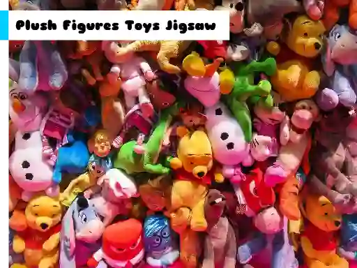 Spel Plush Figures Toys Jigsaw på nätet