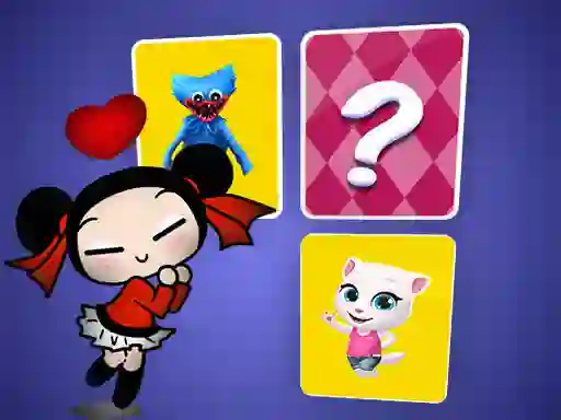 Spel Pucca Memory Card Match på nätet