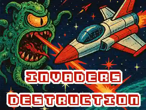 Spel Invaders Destruction på nätet
