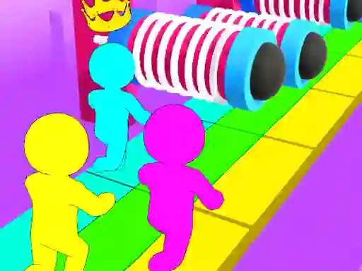 Spel Crowd Run Race på nätet