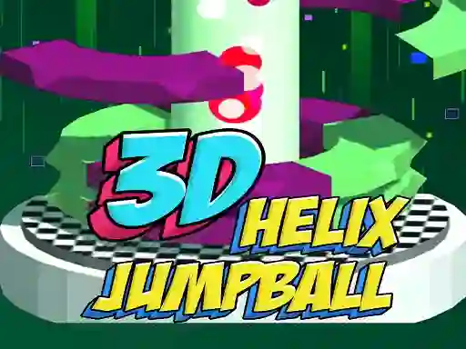 Spel 3D Helix Jump Ball på nätet