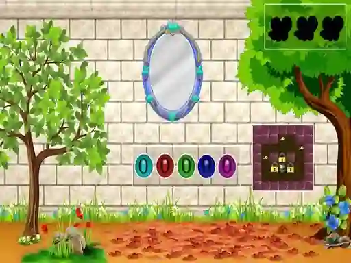 Spel White Brick Backyard Escape på nätet