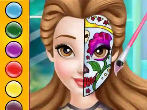Spel Princess Face Painting Trend på nätet