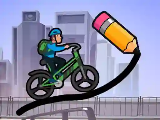Spel Draw The Bike Bridge på nätet