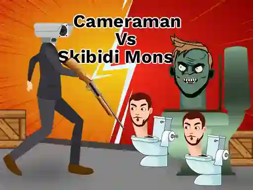 Spel Cameraman vs Skibidi Monster: Fun Battle på nätet