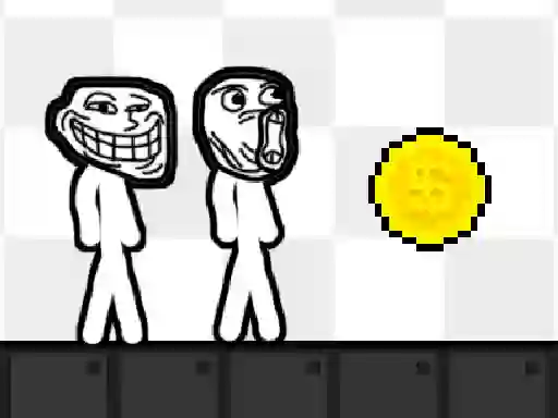 Spel Troll Stick Face Escape på nätet