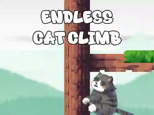 Spel Endless Cat Climb på nätet