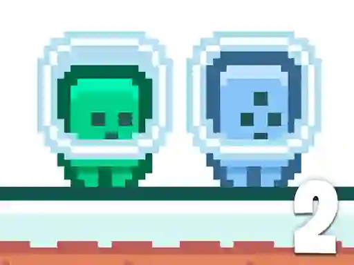 Spel Green and Blue Cuteman 2 på nätet