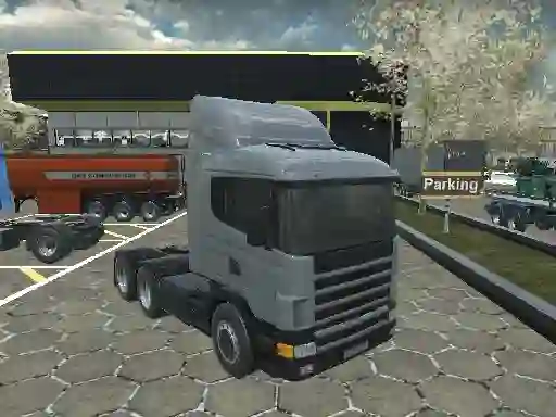 Spel American 18 Wheeler Truck Sim på nätet