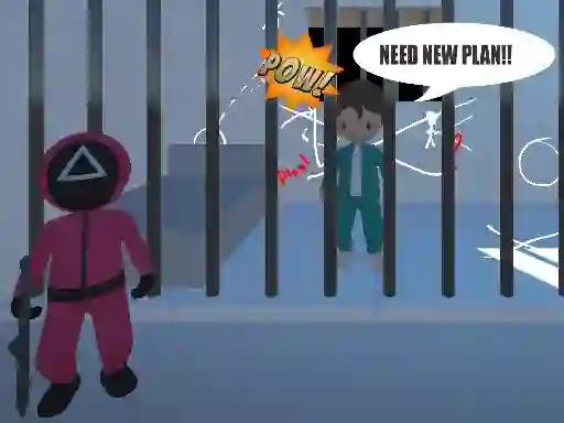 Spel Escape Plan in Squid Game på nätet