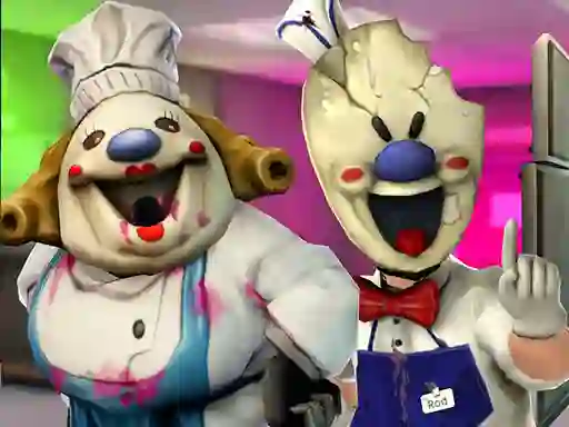Spel Hello Ice scream Neighbor på nätet