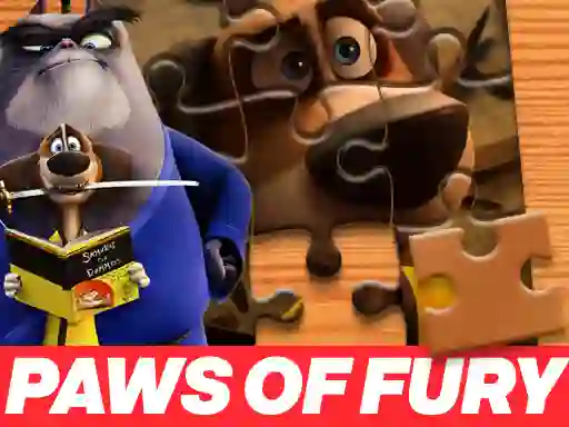 Spel Paws of Fury The Legend of Hank Jigsaw Puzzle på nätet