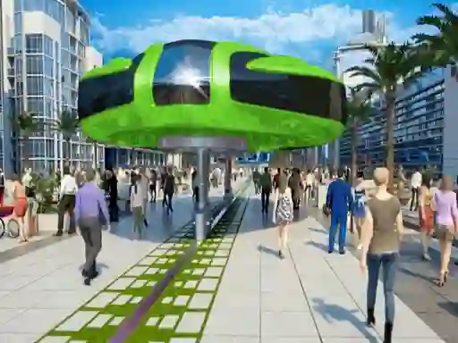 Spel Gyroscopic Elevated Bus Simulator Public Transport på nätet