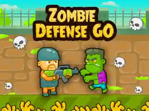 Spel Zombie Defense GO på nätet