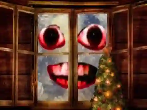 Spel New Year: Santa Claus outside the window på nätet