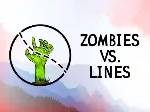Spel Zombies VS. Lines på nätet