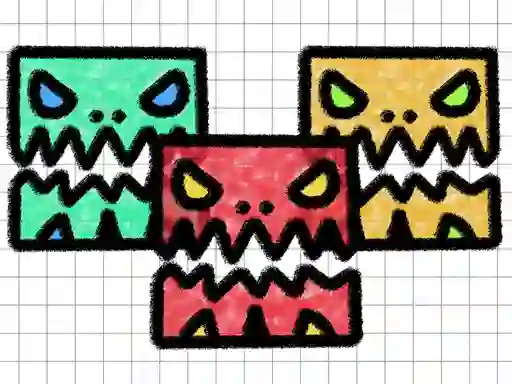 Spel Geometry Dash Paper Note på nätet
