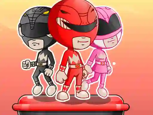 Spel Power Rangers adventure dash på nätet