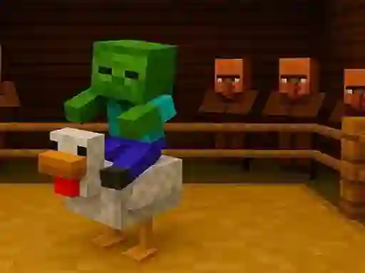 Spel Chicken Jockey hidden lava chicken på nätet
