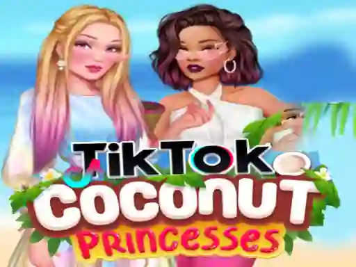 Spel TikTok Coconut Princesses på nätet