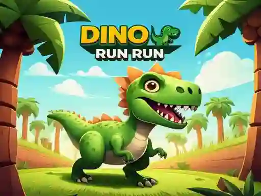 Spel Dino run run på nätet