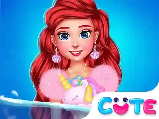 Spel Princess Turned Into Mermaid på nätet