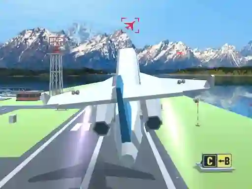 Spel Polygon Flight Simulator på nätet