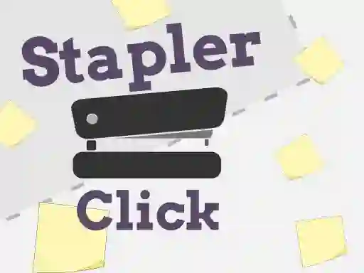 Spel Stapler click på nätet