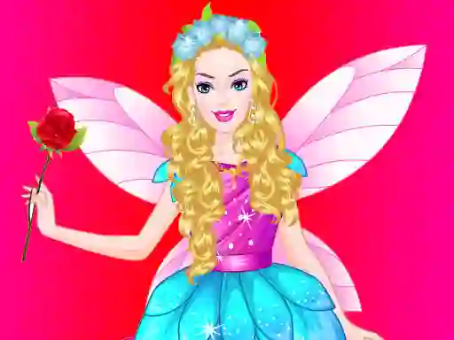 Spel Barbie Angel Dress up på nätet